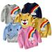 Esaierr 2-8Y Toddler Boys Knit Sweater Christmas Sweater for Knit Boys Girls Pullover Sweaters Winter Warm Cartoon Sweaters