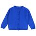 Lindreshi Winter Coats for Toddler Girls and Boys Clearance Toddler Girl&boy Baby Infant Kids and Winter Sweater Candy Color Cardigan Solid Color Small Cardigan Children s Sweater