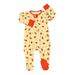 Wiueurtly Toddler Pajamas Boys Baby Boys Girls Cartoon Romper Zip Front Non-Slip Footed Sleeper Pajamas