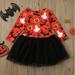 eczipvz Baby Girl Clothes Princess Girls Clothes Tulle Kids Baby Dress Skirt Cartoon Toddler Girls Dress&Skirt Dress (Red 2-3 Years)