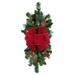 Wendunide Christmas Decorations Home Decor Cordless Prelit Stairs Decoration Lights Up Christmas Decorations Christmas Decoration Led Wreath Christmas Wreath