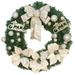 Ongmies Room Decor Clearance Flowers New Year Decorations Christmas Door Hanging Christmas Tree Wreath Decorations Silver