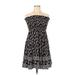 G.H. Bass & Co. Casual Dress: Black Jacquard Dresses - Women's Size X-Large