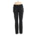 Simply Vera Vera Wang Casual Pants - High Rise Skinny Leg Slim: Black Bottoms - Women's Size Large