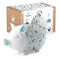 Tilly Pig Ceramic Kids Piggy Bank Beatrix Potter Peter Rabbit Girls Boys Money Box