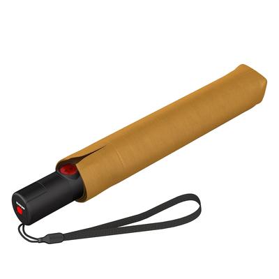 Knirps U.200 Duomatic Taschenschirm 28 cm Curry Gold Herren