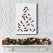 The Holiday Aisle® Red Bird Christmas Collection B On Canvas Print Metal in Black/Green/Red | 48 H x 32 W x 1.5 D in | Wayfair
