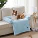 Tucker Murphy Pet™ Calming Furniture Protector Dog Bed, Waterproof Faux Fur Couch Cover Dog Sleeping Mat Metal in Blue | Wayfair