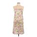 River Island Casual Dress: Green Floral Dresses - Women's Size 10