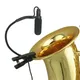 3 Pin 4 PIN XLR Saxophone Microphone 3.5mm Plug Mini Music Instrument Mic Omni Directional Type Sax