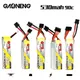 5PCS GNB HV 1S 2S 3S 4S 6S LiPo Battery 530mAh 90C/180C PH2.0/XT30U-F Plug For RC Helicopter