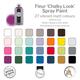 Fleur Chalky Look Spray Paint, water based furniture paint, no need to prime or topcoat, easy to use, low voc, 27 colours, 300 ml