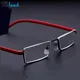 Zilead Metal Reading Glasses Men Half Frame Prescription Hyperopia Eyeglasses Male TR90 Vision Care