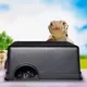 Small Terrarium Reptile Hide Box Reptiles Pets Toys Gecko Snake Shelter House Food Water Bowl Cave