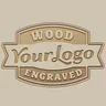 Ihr Logo ist Willkommen Logo Kunden Gravieren auf Bambus Holz Uhren Holz Box Logo Laser Gravieren