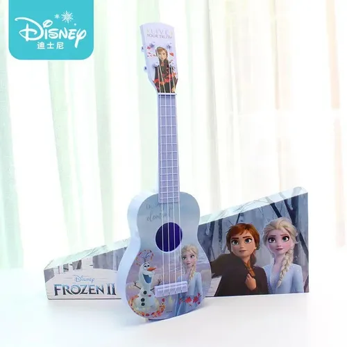Disney Gefrorene 2 Prinzessin Elsa Anna Puppe Spielzeug Gitarre Ukulele Spielzeug Cartoon kinder