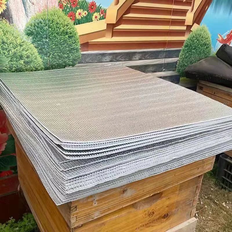 10PCS Beehive Reflektierende Film Wärmedämmung Abdeckung Beschichtung Sonnencreme Regendicht Silber Kühlung Sonnenschirm Bienenzucht Werkzeug Liefert Image