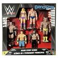 WWE Main Event Icons 6-Pack - WWE Bend-Ems TCG Toys WWE Toy Wrestling Action Figure