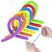 Elastic Jelly Rope Noodle Thick Rubber Pixie Sensory Playset for Soothing Relaxing Kids Birthday Party Gifts and Prizes