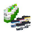 TCT Compatible Ink Cartridge Replacement for the Brother LC404 Series - 5 Pack (2BK 1C 1M 1Y)