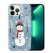 MAXPRESS Christmas Snowman Tree Phone Case Compatible with iPhone 15 Proï¼ŒCute Christmas Phone Case for Girls Women Menï¼ŒCool Trendy Cover Case for iPhone 15 Pro