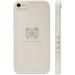 Compatible with iPhone 7/8/SE 2020/2022 Case Cute Painted Design Brown Bear with Cheeks for Women Girls Fashion Slim Soft Flexible TPU Rubber for iPhone 7/8/SE 2020/2022-Beige