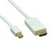 Cable Central LLC Mini DisplayPort to HDMI Cable Mini DisplayPort Male to HDMI Male 10 Feet