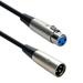 Cable Central LLC (5 Pack) XLR Audio Extension Cable balanced XLR Male to XLR Female 50 Feet