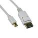 Cable Central LLC (10 Pack) Mini DisplayPort 1.2 Video Cable Mini DisplayPort Male to DisplayPort Male 6 Feet