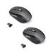 2Pack Wireless Optical Mouse Mice & USB Receiver For PC Laptop Computer DPI Wireless Mouse