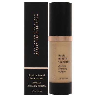 Liquid Mineral Foundation - Sun Kissed by Youngblood for Women - 1 oz Foundation