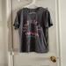 American Eagle Outfitters Tops | Ae Pink Floyd Tour Graphic Tee | Color: Gray/Pink | Size: S