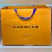 Louis Vuitton Other | 1 Giant Louis Vuitton Bags 100% Authentic New Giant Bag | Color: Blue/Orange | Size: Os