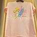 Disney Tops | Disneyland Resort Tinkerbell And Sleeping Beauty Castle Graphic T-Shirt | Color: Pink | Size: Various