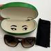 Kate Spade Accessories | Kate Spade Darryl/S Sunglasses In Brown Ombre (Case Included) | Color: Brown/Cream | Size: Os