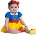 Disney Dresses | Disney Store Baby Snow White Bodysuit Costume Halloween Dress Up 12-18m | Color: Blue/Gold | Size: 12-18mb