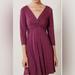 Anthropologie Dresses | Lilka Xs Pink And Grey Stripe Jersey Dress From Anthropologie | Color: Gray/Pink | Size: Xs