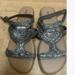 Torrid Shoes | New Torrid Metallic Silver Beaded Sandals Size 9 W Wide Width Women Casual | Color: Gray/Silver | Size: 9