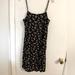 American Eagle Outfitters Dresses | American Eagle Black Floral Sun Dress | Color: Black | Size: L