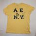 American Eagle Outfitters Shirts | American Eagle Outfitter Yellow Men T-Shirt Vintage Fit Sz. Medium | Color: Yellow | Size: M