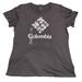 Columbia Tops | Columbia Women’s Relaxed Crew Neck Logo T-Shirt | Color: Gray/White | Size: Xl