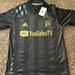 Adidas Shirts | New Adidas Lafc 2020 Authentic Home Jersey Mens S Men's Small Black/Gold Fl9602 | Color: Black | Size: S