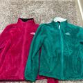 The North Face Jackets & Coats | 2 Fleece North Face Jackets Size Medium | Color: Green | Size: M