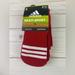 Adidas Accessories | Adidas 2 Pair Multi Sport Red White Otc Socks Youth Size S (13c-4y) Nwt | Color: Red | Size: Youth Small