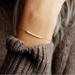 Free People Jewelry | Free People Stacked Tiny Pearls Bracelet | Color: Gold/White | Size: Os