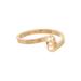 Gucci Jewelry | Gucci Gold Over Silver Heart Trademark Ring | Color: Gold/Red/Silver/Tan | Size: 12