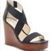 Jessica Simpson Shoes | Jessica Simpson Platform Wedges- Never Worn | Color: Black/Brown | Size: 6.5