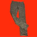 J. Crew Jeans | J.Crew Women’s Leopard Dot Print High Rise Toothpick Jeans Size 24 Tan & Black | Color: Black/Tan | Size: 24