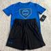 Under Armour Matching Sets | New Under Armour | Color: Black/Blue | Size: 6b