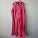 Ralph Lauren Dresses | Lauren Ralph Lauren 100% Linen Sleeveless Lined Pink Dress Size 14w | Color: Pink | Size: 14w